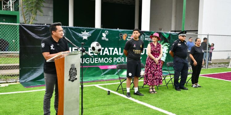 ¡Juegan por la paz! Usan canchas de fútbol 7 como herramienta contra la delincuencia