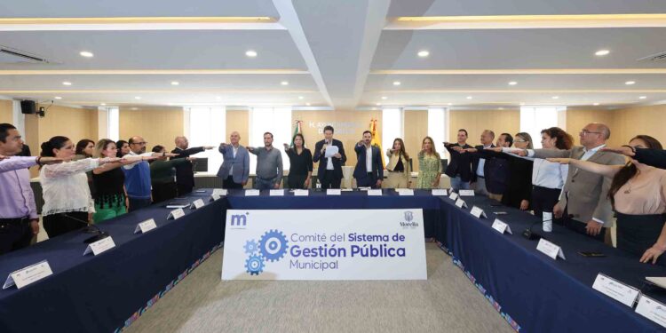 Instala Alfonso Martínez el Comité del Sistema de Gestión Pública