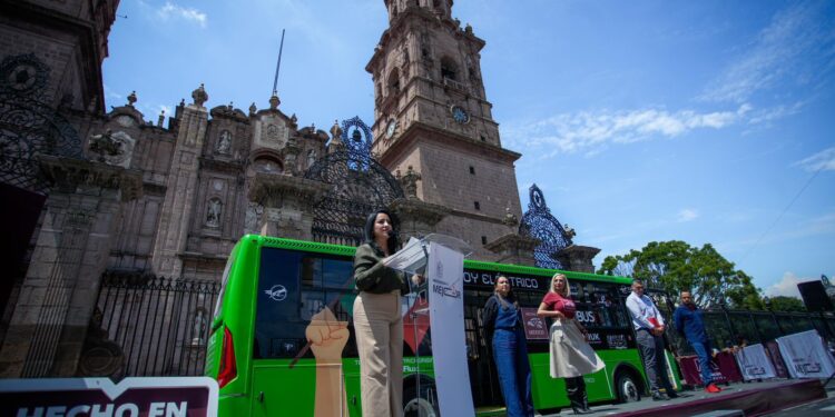 Inician pruebas de autobús eléctrico en Morelia: Gladyz Butanda
