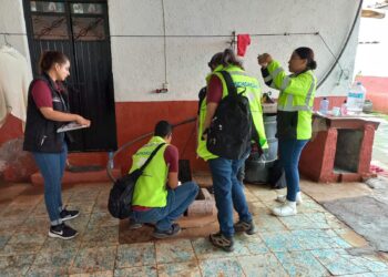 SSM despliega personal técnico en municipio de Morelos tras intensas lluvias