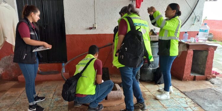 SSM despliega personal técnico en municipio de Morelos tras intensas lluvias