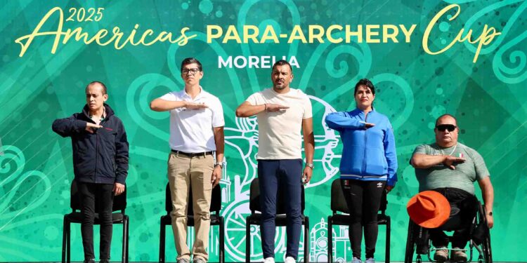 Cecufid inaugura Primera Copa Américas de Paratiro con Arco Morelia 2025