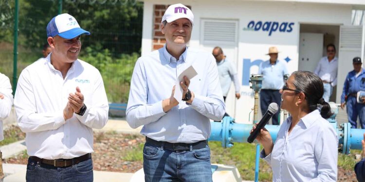 Gobierno de Alfonso Martínez garantiza abasto de agua en Villa Magna con nueva línea de conducción