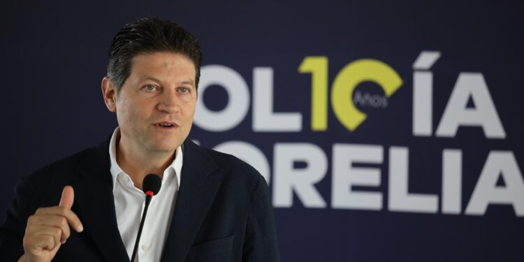 Presenta Alfonso Martínez resultados de la Policía Morelia en construcción de la paz