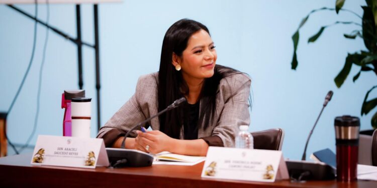 Araceli Saucedo reafirma su compromiso con el fortalecimiento del Consejo del Sistema Nacional de Búsqueda de Personas