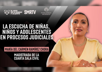 La magistrada Carmen Ramírez Chora habla sobre la escucha de niñas, niños y adolescentes en procesos judiciales, tema de El Arte de lo Bueno y lo Justo