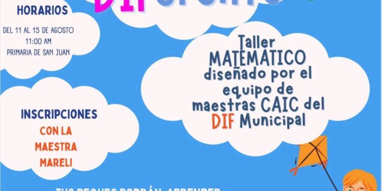 Ayuntamiento de Morelos invita a vivir “Un verano DIFerente” con talleres gratuitos para niñas y niños