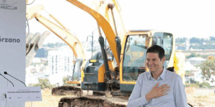 Pone en marcha el alcalde Alfonso Martínez, obra vial al sur de Morelia