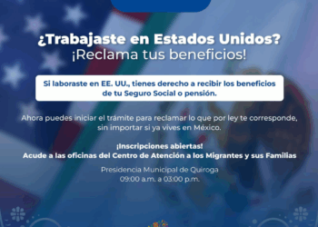 Impulsa Gobierno de Quiroga acceso de migrantes a beneficios del Seguro Social de Estados Unidos