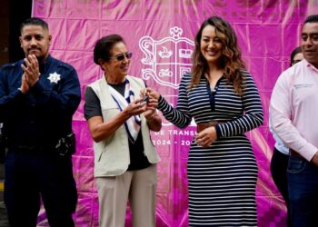 Zacapu fortalece su seguridad con más patrullas y equipamiento: Mónica Valdez