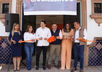 Víctor Manríquez inaugura Casa Naranja en Jacona, MC se consolida como la alternativa que está del lado de la gente