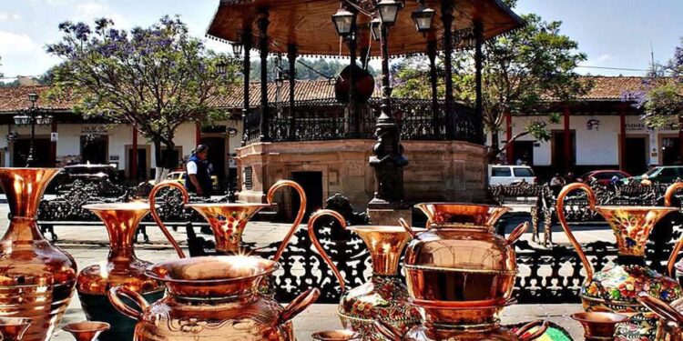 Santa Clara del Cobre, un Pueblo Mágico donde cada artesanía es un tesoro: Sectur