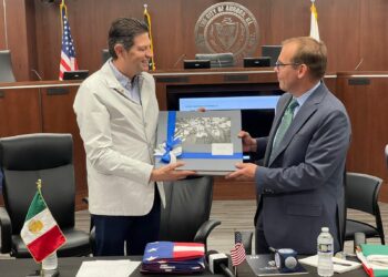 Acuerda Gobierno de Morelia y Aurora Illinois, fortalecer relación en apoyo a migrantes