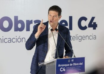 Alfonso Martínez arranca construcción del C4; Morelia, a la vanguardia en videovigilancia