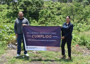 En Capula, restituyen inmueble a su legítimo propietario, tras celebrar un acuerdo reparatorio