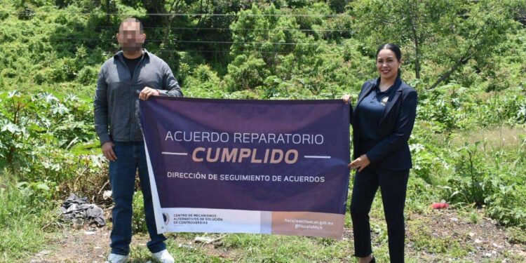 En Capula, restituyen inmueble a su legítimo propietario, tras celebrar un acuerdo reparatorio