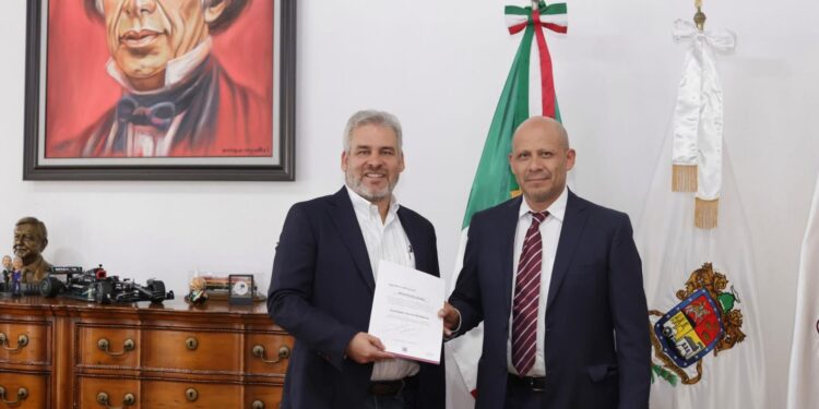 Nombra Bedolla a Sergio Miguel Cedillo como coordinador general de Gabinete