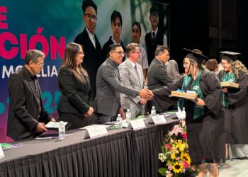 Conalep Michoacán gradua a más de 600 nuevos profesionistas