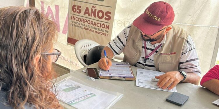 En agosto, registro a las pensiones Mujeres Bienestar y Adultos Mayores