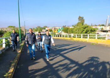 Yankel Benítez supervisa niveles de ríos y drenes de Morelia