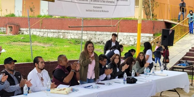 Dayana Pérez Mendoza acompaña la decisión de Chapa Nuevo en un marco de respeto y unidad