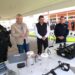 Bedolla verifica equipo especializado antibombas de la Guardia Civil