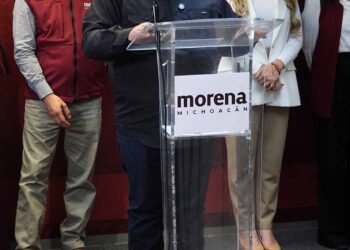 Morena en Michoacán defiende proyectos federales y responde a críticas durante visita presidencial