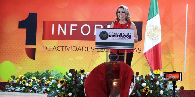 Vanessa López Carrillo rinde su primer informe: 29 intervenciones en tribuna y la defensa de programas sociales como derechos