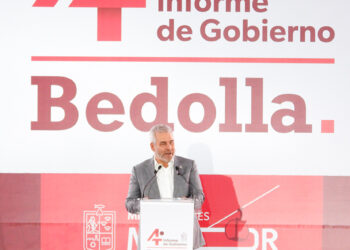 Bedolla emite cuarto informe de gobierno
