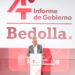 Bedolla emite cuarto informe de gobierno