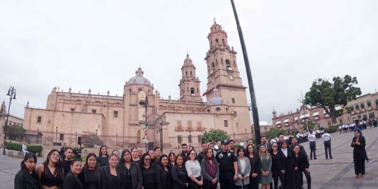 Conmemoró el ayuntamiento de Morelia, el CCLVII aniversario del natalicio de Josefa Ortiz de Domínguez, La Corregidora