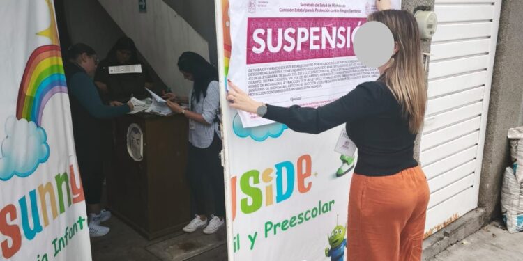 SSM suspende estancia infantil en Morelia por incumplir normas sanitarias