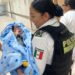 Policía Morelia auxilia con abanderamiento y atención médica a recién nacido en emergencia