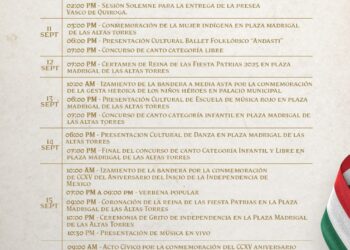 Presentan Bando Solemne conmemorativo del mes patrio y del aniversario de Quiroga