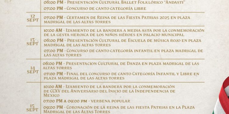 Presentan Bando Solemne conmemorativo del mes patrio y del aniversario de Quiroga