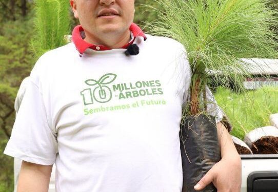 Invita Vicente Gómez a participar en jornada de reforestación