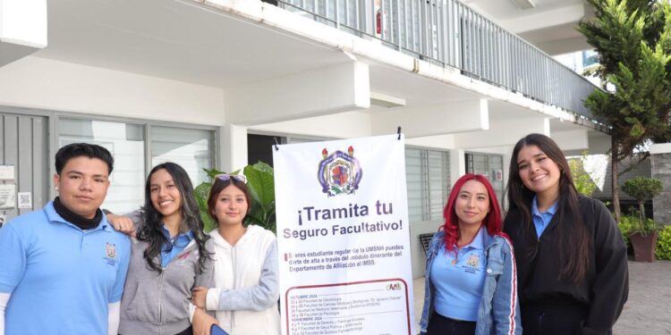 Estudiante nicolaita, el seguro facultativo es tu derecho, tramítalo