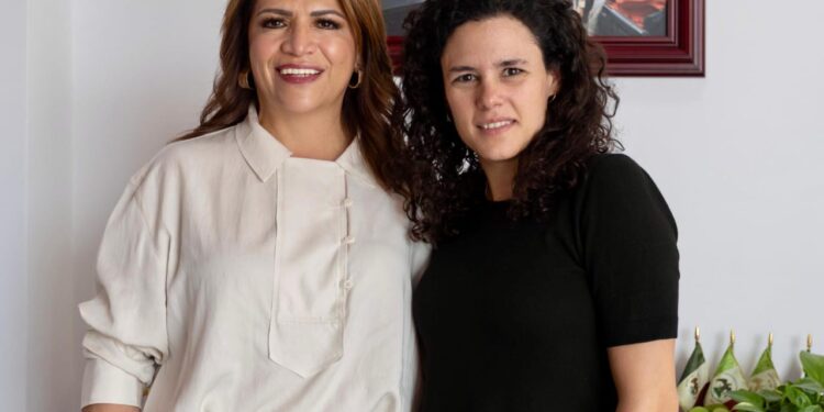 Fabiola Alanís y Luisa María Alcalde reafirman unidad y trabajo conjunto por la transformación de Michoacán