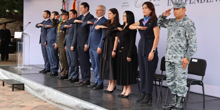Encabeza Alfonso Martínez Ceremonia por el CCXV Aniversario del Inicio de la Independencia de México