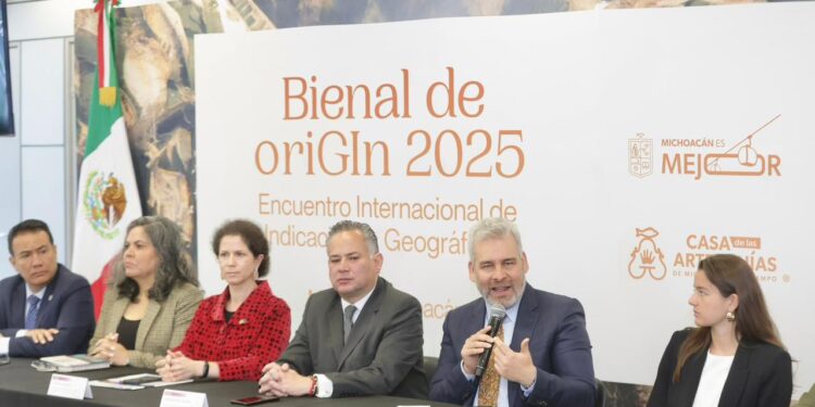 Bedolla y Nieto anuncian encuentro internacional de indicaciones geográficas; fortalecerá economía nacional