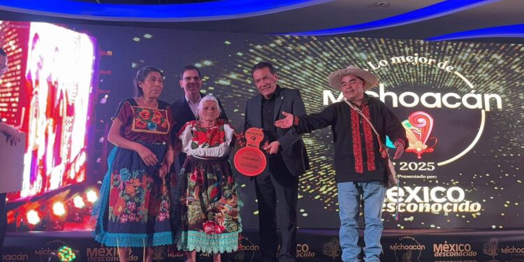 Premios “Lo mejor de Michoacán” celebran la esencia, historia y cultura del estado: Sectur