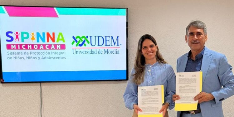 Sipinna Michoacán impulsa acciones en beneficio de la niñez y adolescencia