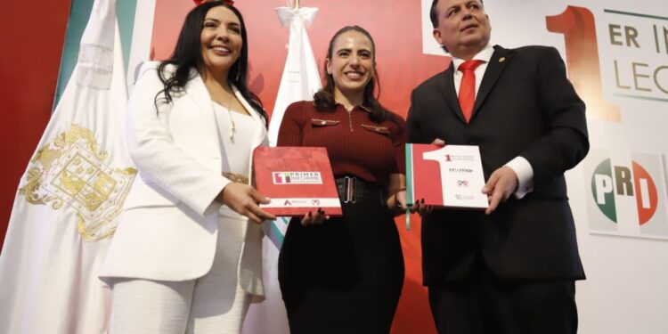 Diputados del Grupo Parlamentario del PRI presentan su Primer Informe Legislativo