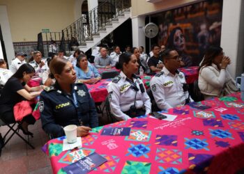 Capacita Semmujeris a Policía Turística de Morelia y hoteles, contra trata de personas
