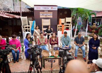 Dayana Pérez presenta la cartelera de la XXII Feria de la Silla 2025 en Opopeo