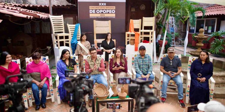 Dayana Pérez presenta la cartelera de la XXII Feria de la Silla 2025 en Opopeo