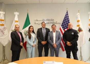 SSP fortalece lazos de cooperación con la Embajada de Estados Unidos