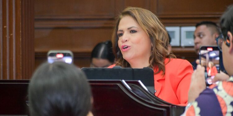 Fabiola Alanís: en Michoacán no habrá tregua ni complicidad con la extorsión