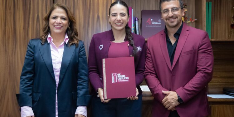 Diputado Toño Mendoza entrega su Primer Informe Legislativo ante el Congreso del Estado de Michoacán