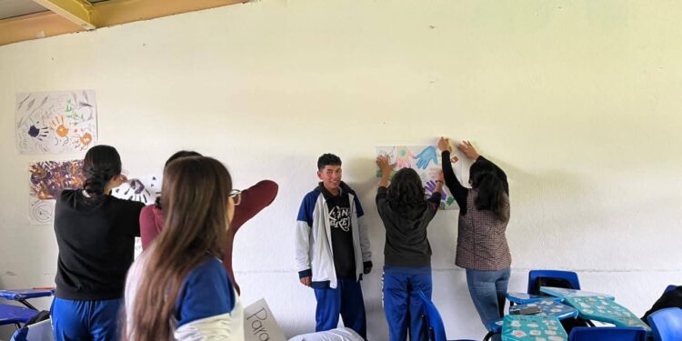 Reconoce Ayuntamiento de Morelos al COBAEM “Ana María Gallaga” por su participación en la promoción de la paz: Julio César Conejo Alejos